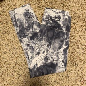 Lululemon Wunder Under High Rise  25” To Dye For